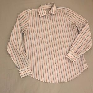 Worthington 100% Cotton Striped Button Down Size 4